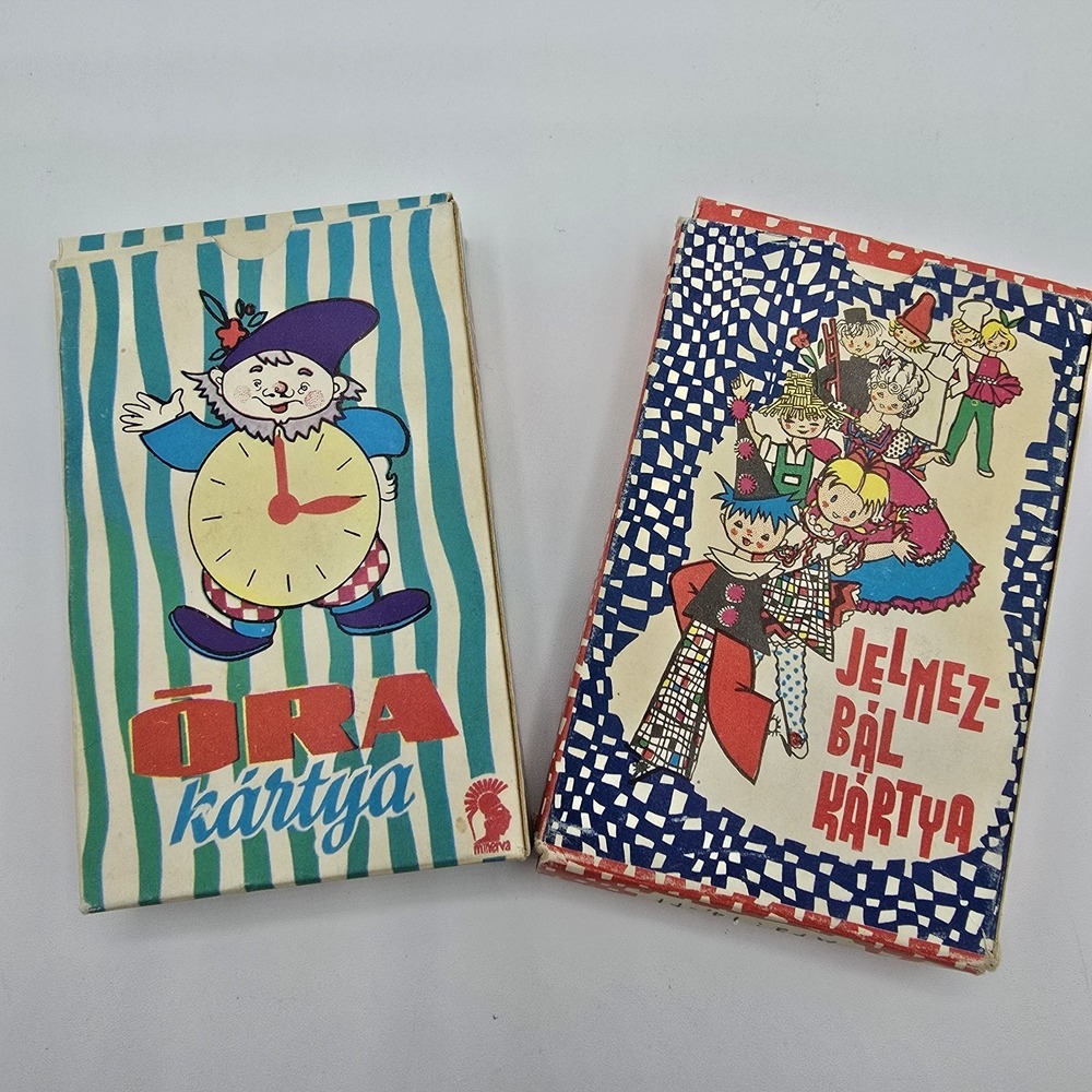 Vtg Hungarian Tarokk Cards Kartya‎ 2 decks Jelmezbál Kártya Playing Game